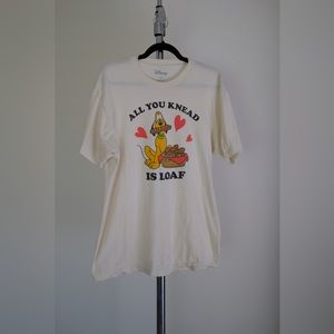 Disney Pluto Bread Pun Tee